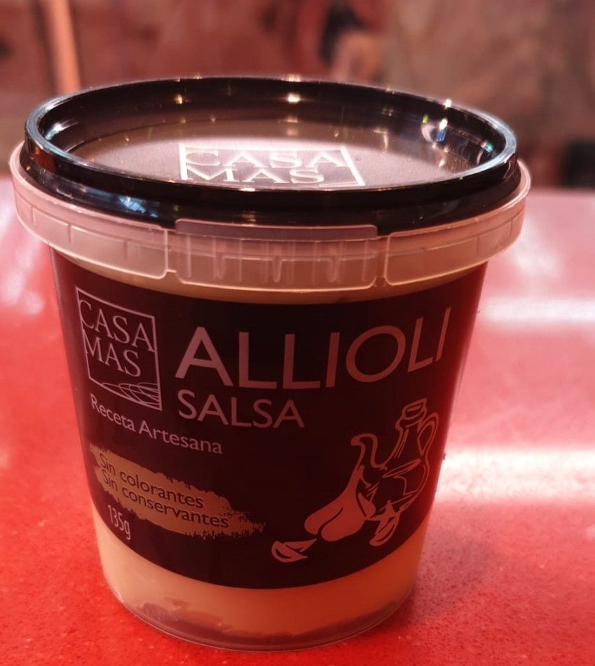 salsa allioli receta artesana