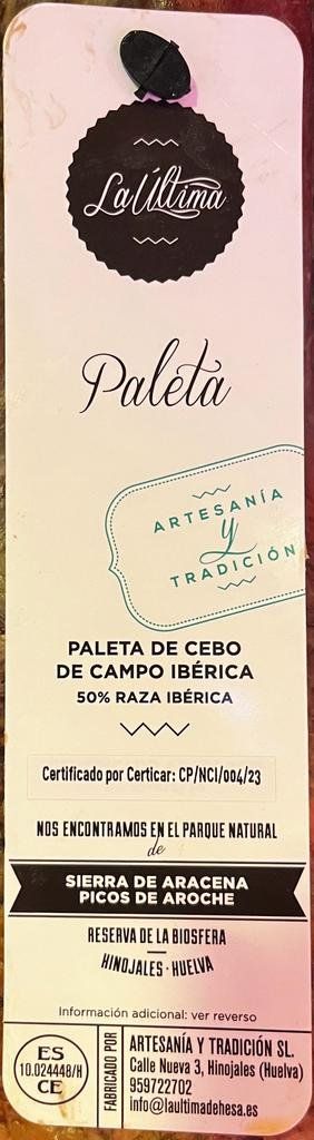 ESPATLLA CEBO DE CAMP 50% IBÈRICA. Sierra de Aracena (Huelva)