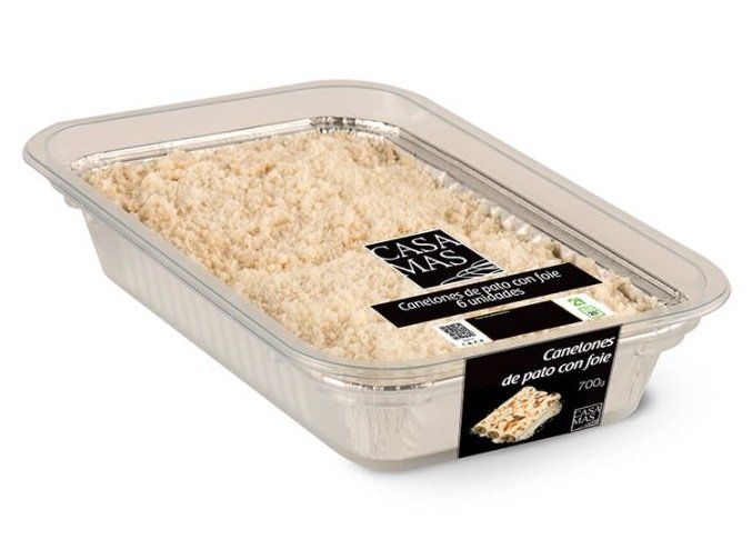 CANELONS CASOLANS D'ÀNEC I FOIE  6u.