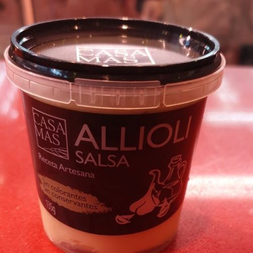 salsa allioli receta artesana