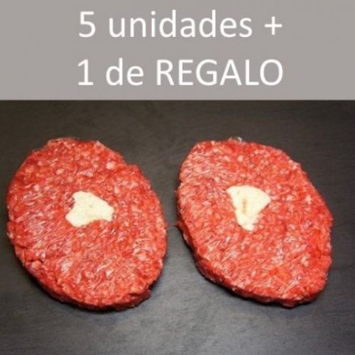 5+1 HAMBURGUESA AMB FORMATGE (unitat) (OFERTA)